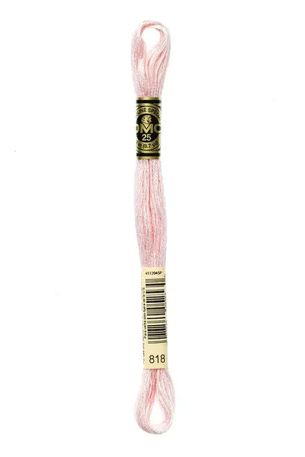DMC Embroidery Floss 8.7yd #818 BABY PINK