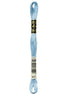 DMC Embroidery Floss 8.7yd #827 VERY LIGHT BLUE