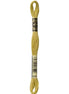 DMC Embroidery Floss 8.7yd #834 VERY LT GOLDEN OLIVE