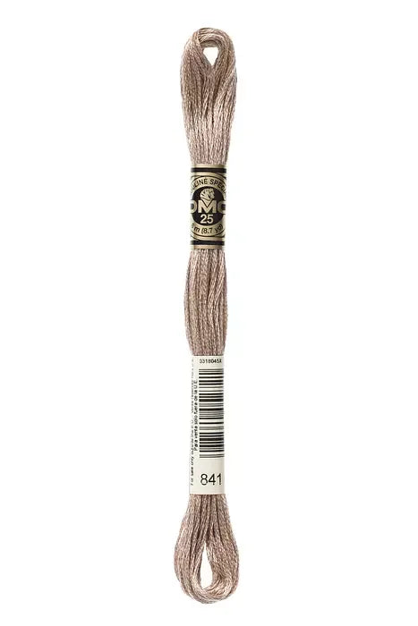 DMC Embroidery Floss 8.7yd #841 LIGHT BEIGE BROWN