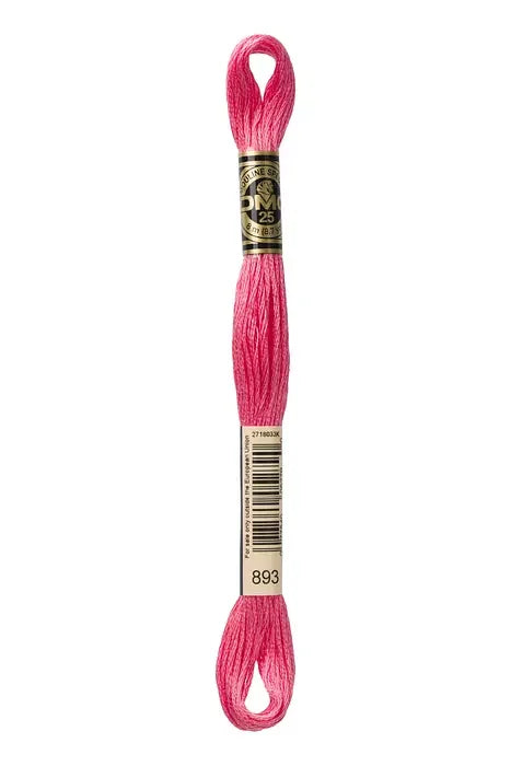 DMC Embroidery Floss 8.7yd #893 LIGHT CARNATION