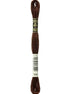 DMC Embroidery Floss 8.7yd #898 VERY DARK COFFEE BROWN