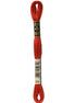 DMC Embroidery Floss 8.7yd #900 DARK BURNT ORANGE