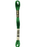 DMC Embroidery Floss 8.7yd #909 VERY DK EMERALD GREEN