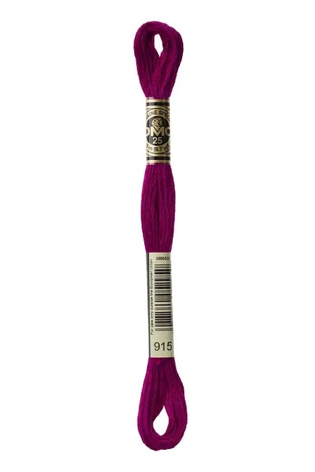 DMC Embroidery Floss 8.7yd #915 DARK PLUM