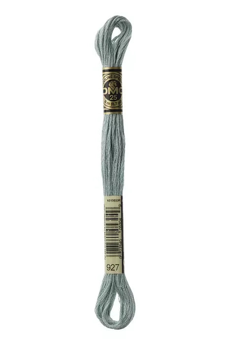 DMC Embroidery Floss 8.7yd #927 LIGHT GRAY GREEN