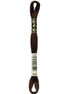 DMC Embroidery Floss 8.7yd #938 ULTRA DK COFFEE BROWN