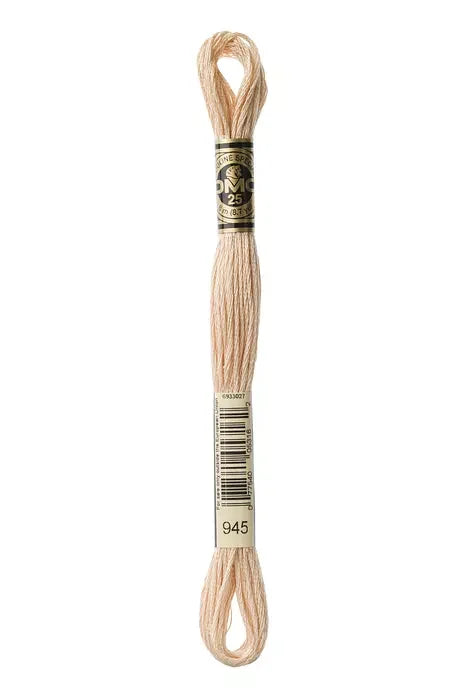 DMC Embroidery Floss 8.7yd #945 TAWNY