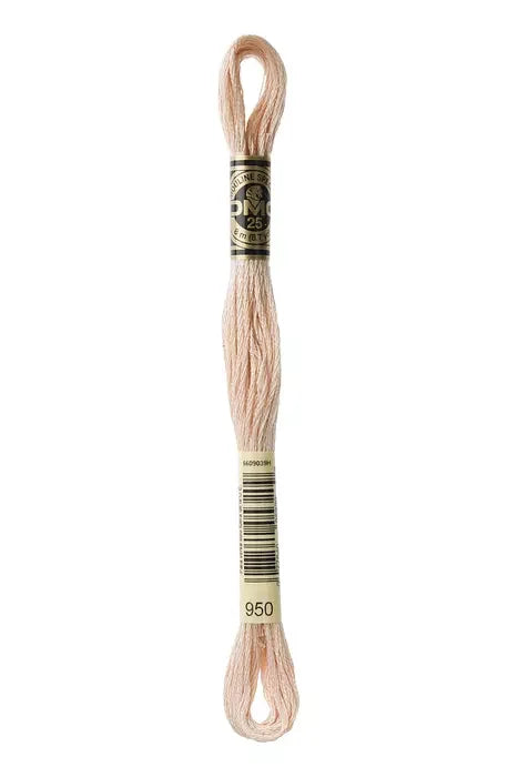 DMC Embroidery Floss 8.7yd #950 LIGHT DESERT SAND