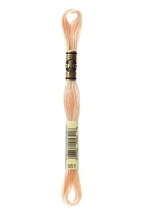DMC Embroidery Floss 8.7yd #951 LIGHT TAWNY