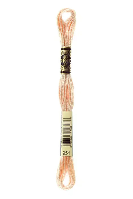 DMC Embroidery Floss 8.7yd #951 LIGHT TAWNY