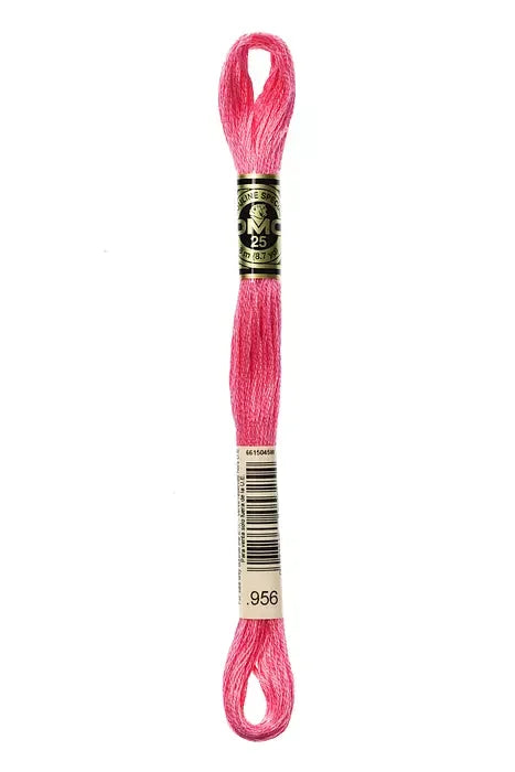 DMC Embroidery Floss 8.7yd #956 GERANIUM