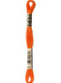 DMC Embroidery Floss 8.7yd #970 LIGHT PUMPKIN