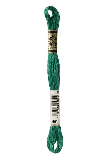 DMC Embroidery Floss 8.7yd #991 DARK AQUAMARINE