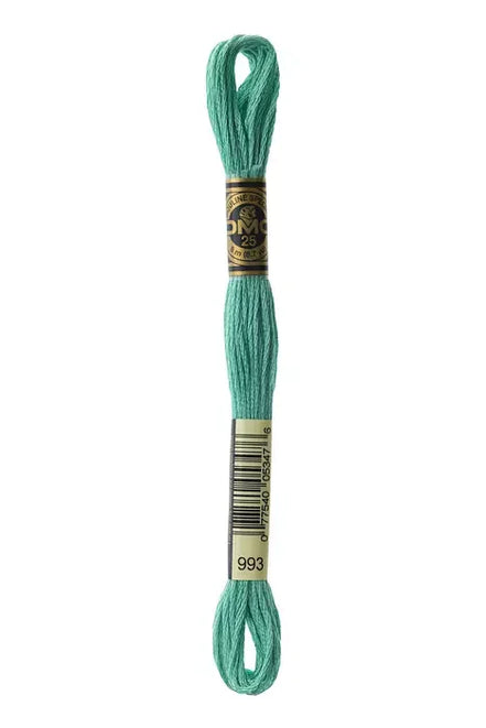 DMC Embroidery Floss 8.7yd #993 VERY LIGHT AQUAMARINE