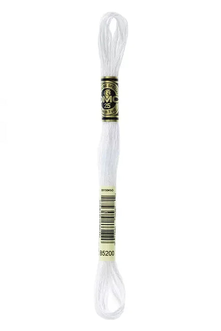 DMC Embroidery Floss 8.7yd #B5200 WHITE