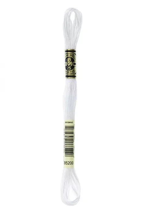 DMC Embroidery Floss 8.7yd #B5200 WHITE