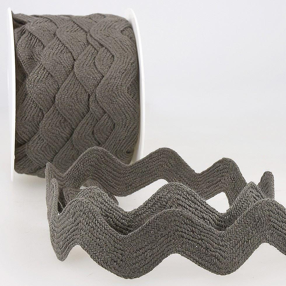 La Stephanoise Ric Rac 1 1/4in #38 Dk Gray
