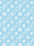 Clearance Wonderland Snow Sky Blue