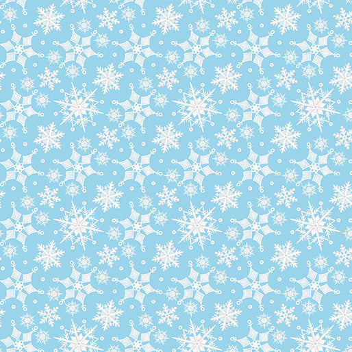 Clearance Wonderland Snow Sky Blue