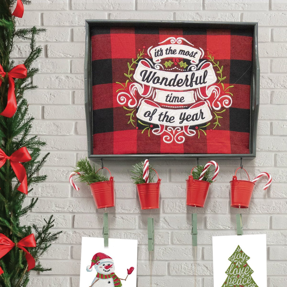 Holly Jolly Embroidery CD