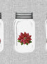 Home For Christmas Jars Grey