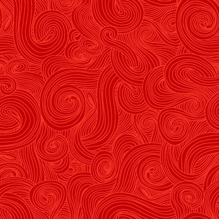 Just Color! Red Swirl