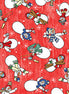 Jolly Lane Snowmen Cherry