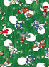 Jolly Lane Snowmen Green