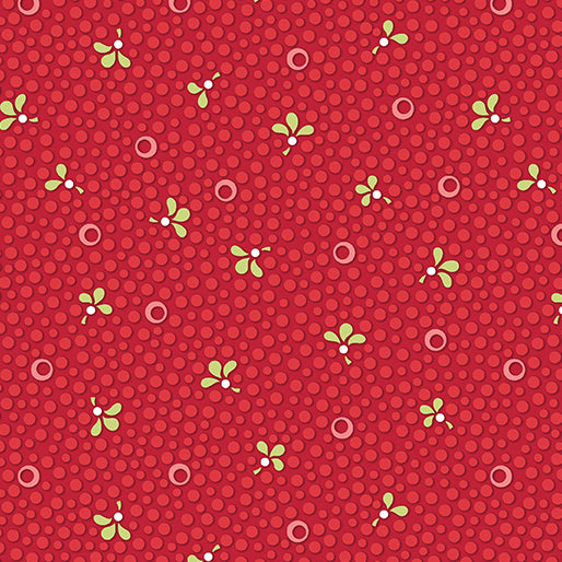 Peace on Earth Dots Garnet