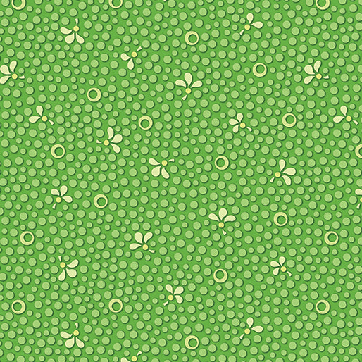 Peace on Earth Dots Green