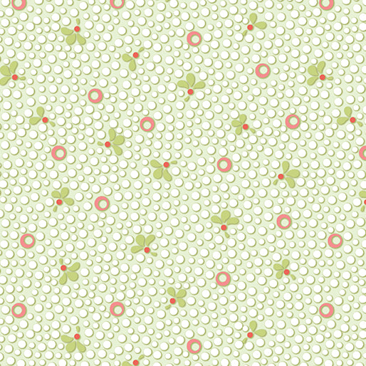Peace on Earth Dots Lime