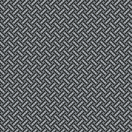 Amanda Murphy Basketweave Gray