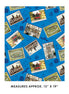 Harry Potter Postcards Royal Blue