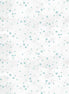 Soft Spoken Turquoise Asterisk Flower