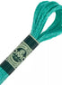 DMC Satin Floss #S959 Chlorophyll Green Rayon