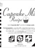 Cupcake Recipe 1 44ct