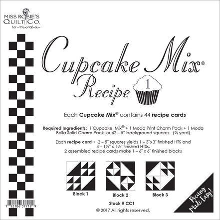 Cupcake Recipe 1 44ct