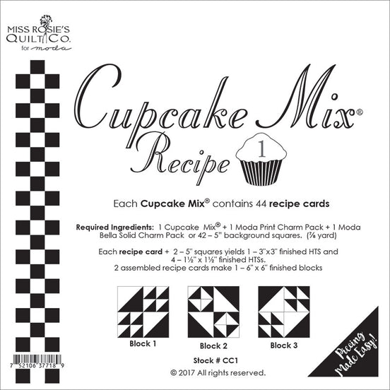 Cupcake Recipe 1 44ct
