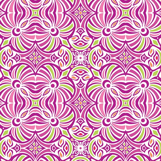 Medallion Plum Vibrancy by Amanda Murphy