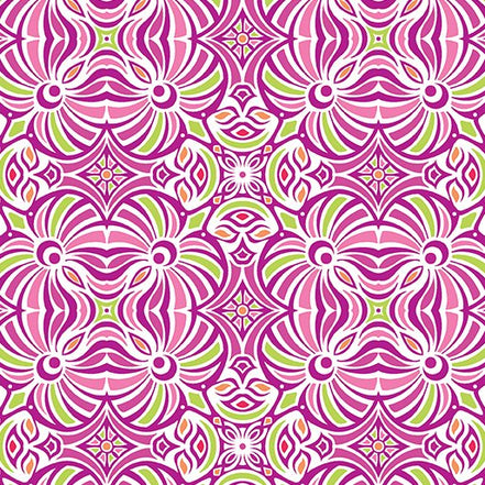 Medallion Plum Vibrancy by Amanda Murphy