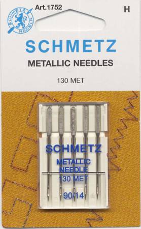 Schmetz Needle 90/14 Metallic Needle (5 pk)