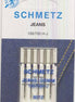Schmetz Needle 80/12 Jeans/Denim (5 pk)