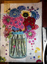 Collage Kit for Summer Harvest Bouquet