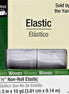 Non Roll Elastic 1 1/2 White