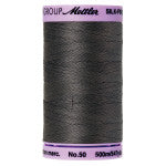 Mettler Silk Finish 50wt 100% Cotton #0416 Dark Charcoal