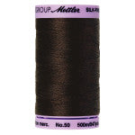 Mettler Silk Finish 50wt 100% Cotton 9104-1002 Very Drk Brown
