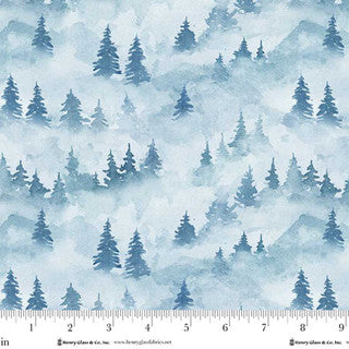 Valleyview Misty Trees Small Turquoise