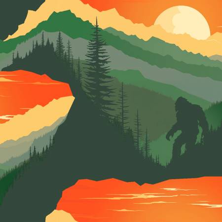 Legendary Loner Mysterious Mountain Bigfoot