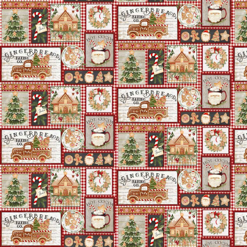 Very Merry Gingerbread Gingerbread Patch